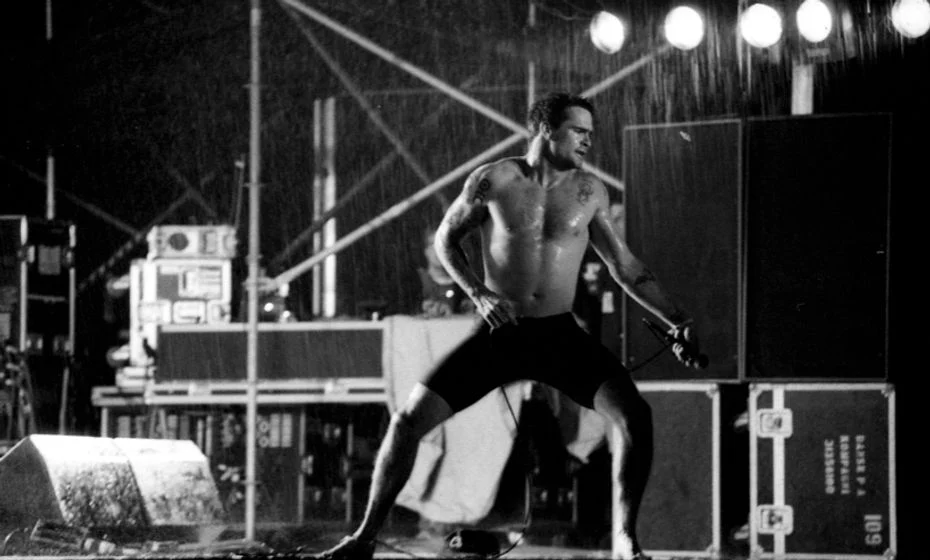 Audience at a Black Flag concert